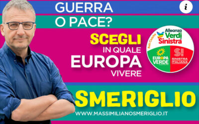 Si parte. Per il rinnovo del Parlamento Europeo l’8 e il 9 giugno con Alleanza Verdi e Sinistra