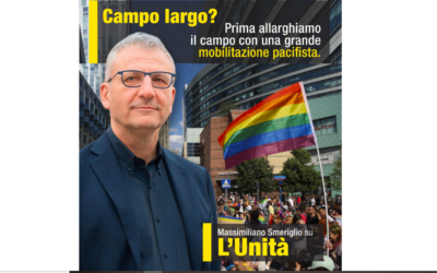 Una grande mobilitazione pacifista di tutte le forze progressiste – Intervista su L’Unità